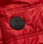 Bogner - Colour-Block Quilted Ski Jacket - Red