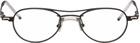 Maison Kitsuné Black A. Society Edition Hikari Sunglasses
