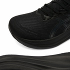 Asics Running GEL-NIMBUS 27 in Black/Graphite Grey