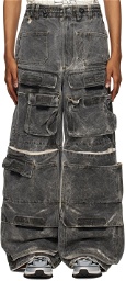 Diesel Gray P-Onlypocket Jeans