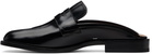 Maison Margiela Black Tabi City Mule Loafers