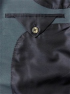 TOM FORD - Shelton Cotton and Silk-Blend Suit Jacket - Blue