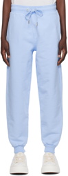 AMI Paris Blue Ami de Cœur Lounge Pants