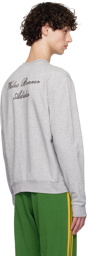 Wales Bonner Gray adidas Originals Edition Crew Sweatshirt