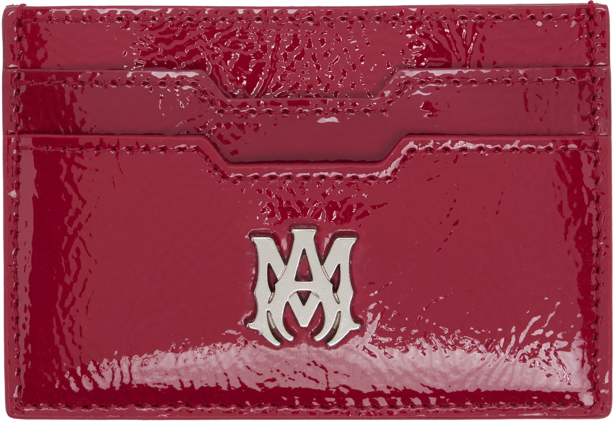 AMIRI Red 'MA' Card Holder