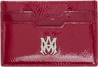 AMIRI Red 'MA' Card Holder