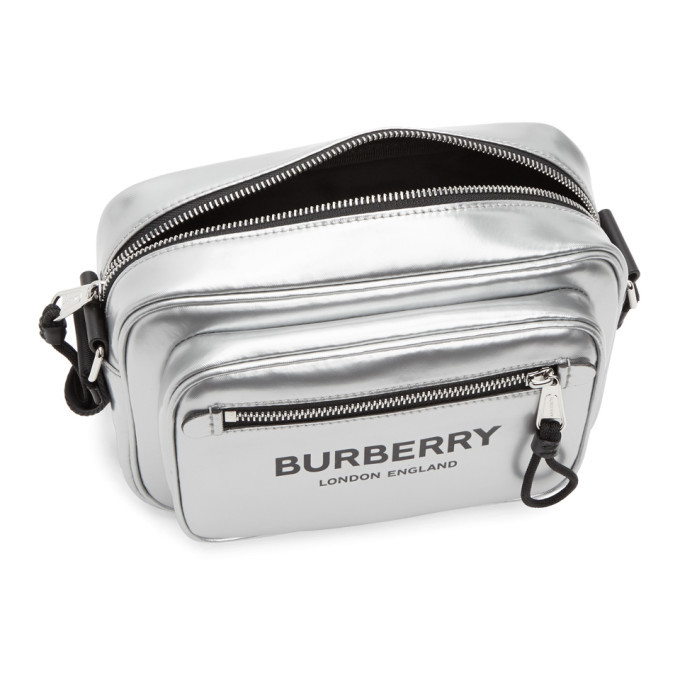 Burberry clearance silver bag