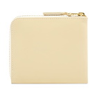 Comme des Garçons SA3100 Classic Wallet in White