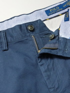 Polo Ralph Lauren - Bedford Straight-Leg Cotton-Blend Twill Trousers - Blue