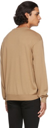 Moschino Beige Wool 'Couture!' Sweater