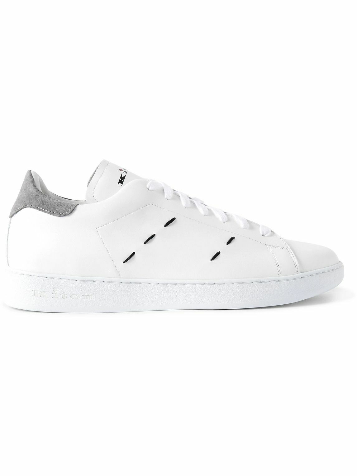 スニーカー Kiton SS25 Suede sneakers (USSA279N0120407 00B) Kiton Suede Sneakers - Brown - Men | USSA279N012040700B