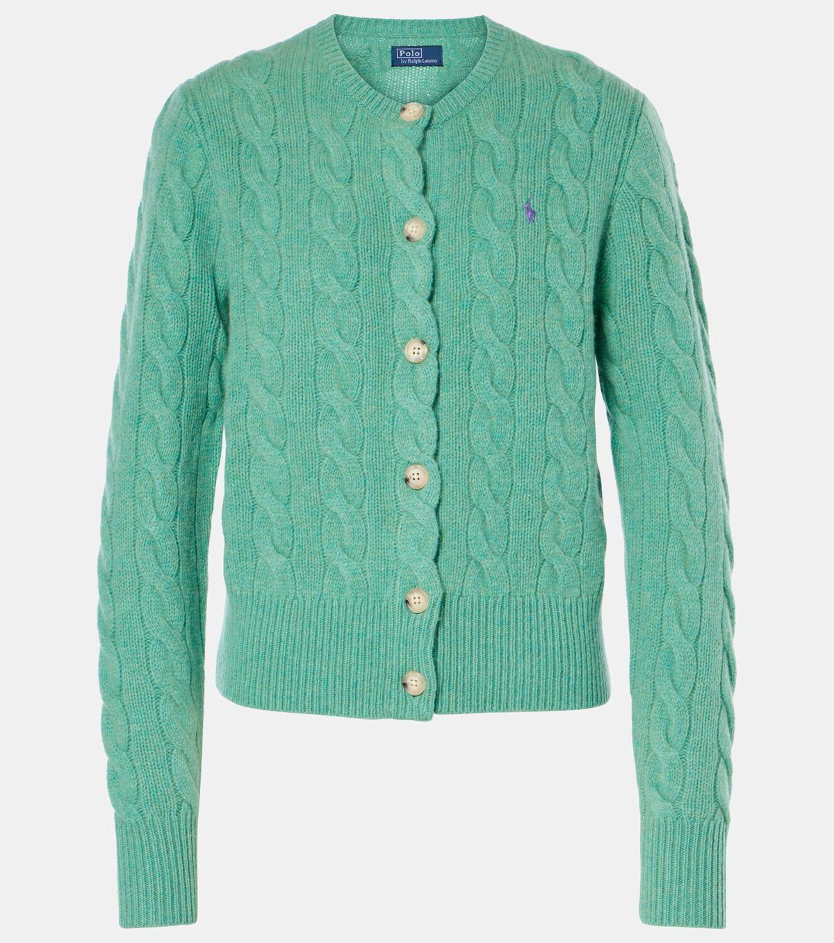 売れ筋商品|||ラルフローレン ニット&セーター レディース アウター CABLE KNIT WOOL CASHMERE CARDIGAN - Cardigan - carmine pink Cable-Knit Wool-Cashmere Cardigan