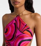 Pucci Iride cutout swimsuit