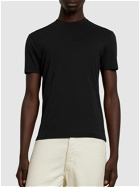 TOM FORD - Lyocell & Cotton S/s Crewneck T-shirt