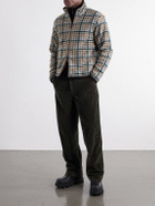 Moncler Grenoble - Reversible Checked Shell-Trimmed Fleece Padded Jacket - Multi