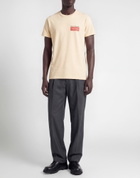 Maison Margiela Mens T-shirt in Beige