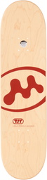 The Skateroom Silver Mowalola Edition 'JC' Skateboard Deck