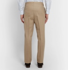 Husbands - Slim-Fit Wool-Flannel Trousers - Brown