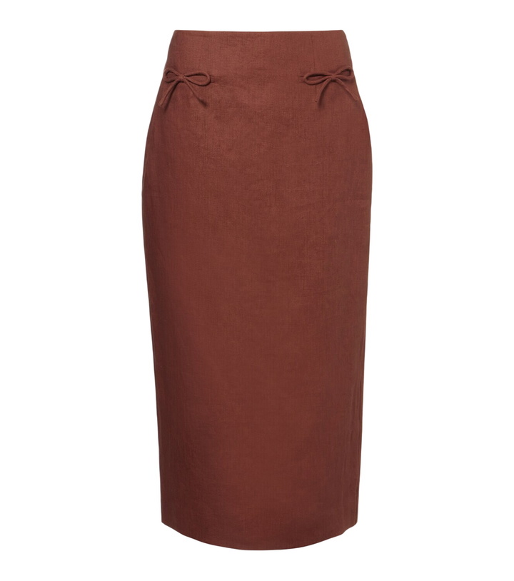 Photo: Posse Sabine linen pencil skirt
