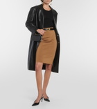 Saint Laurent High-rise pencil skirt