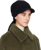 Max Mara Navy Pavidi Beanie