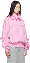 ABRA Pink Doll Bomber Jacket