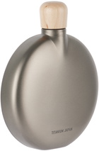 Snow Peak Titanium Round Flask, 150 mL