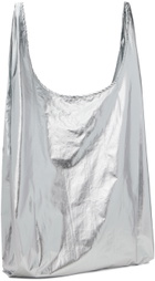 Cordera Silver Cotton & Silk Bag