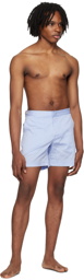 Orlebar Brown Blue & White Bulldog Swim Shorts