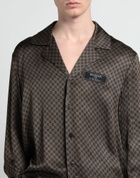 Balmain Mens Shirt Khaki