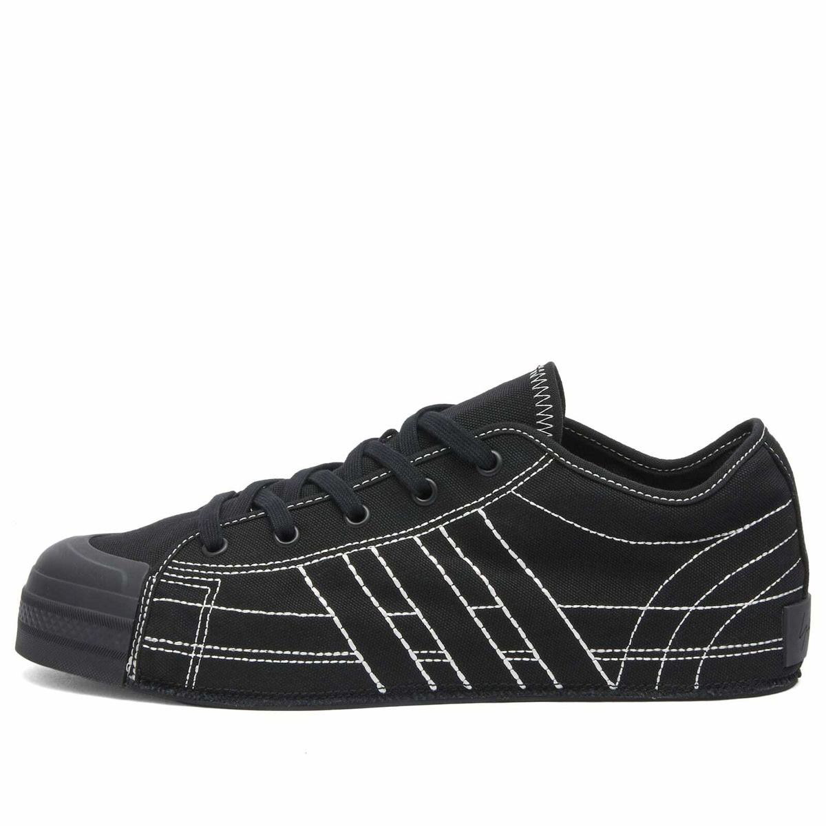 Y-3 Men's Nizza Low in Black Y-3