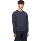 John Elliott Navy Raglan Crew Sweatshirt