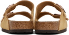 Birkenstock Beige Regular Arizona Sandals
