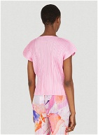Classic Short Sleeve Top in Pink