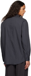 VEIN Gray Button Shirt
