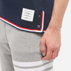 Thom Browne Men's Striped Tipping T-Shirt in Navy