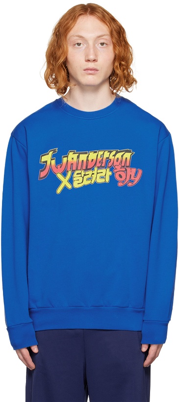 Photo: JW Anderson Blue Run Hany Edition Graphic Sweatshirt