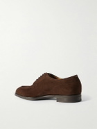 Edward Green - Dover Suede Derby Shoes - Brown