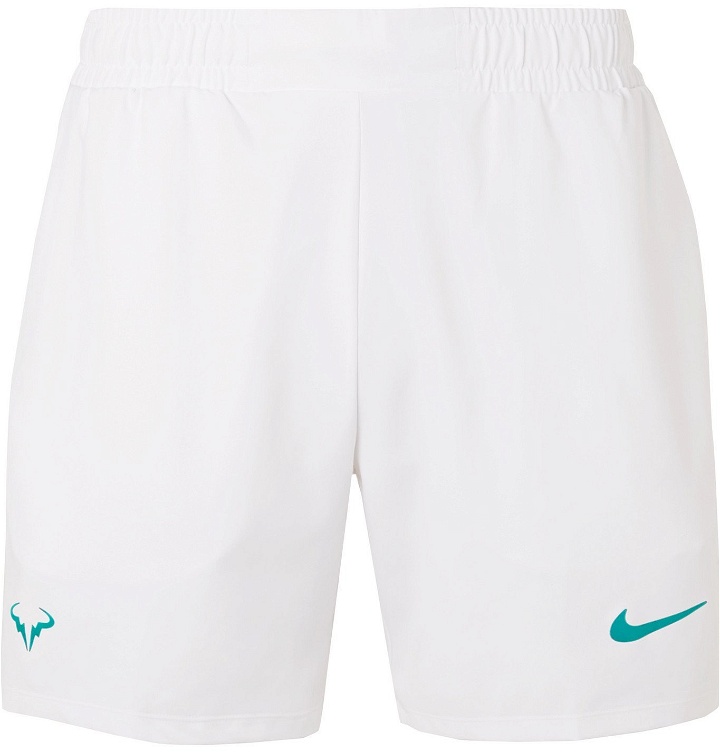 Photo: Nike Tennis - Rafa NikeCourt Dri-FIT Tennis Shorts - White