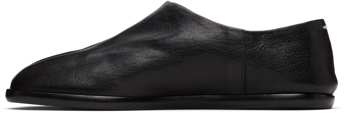 Maison Margiela Black Tabi Babouches Loafers