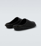 Comme des Garçons Homme x VIBAe leather and suede mules