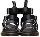 Rick Owens Black Dr. Martens Edition Gryphon High Sandals