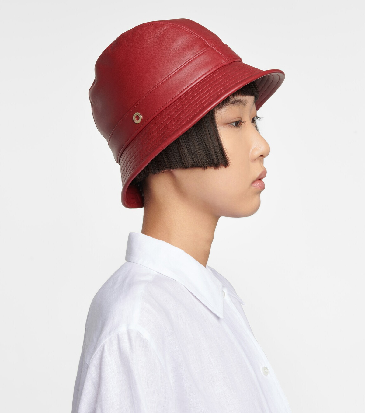 Loro Piana - Meryl leather bucket hat Loro Piana display picture 2