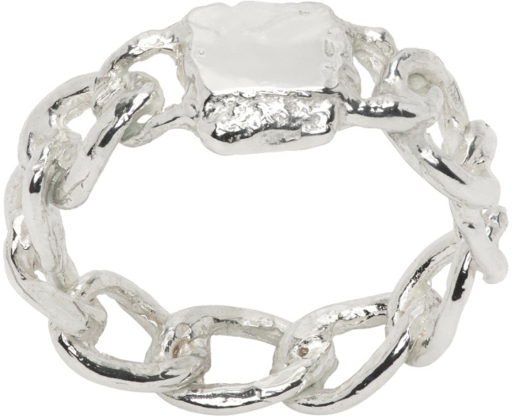 Photo: Pearls Before Swine Silver Bardo Link Ring