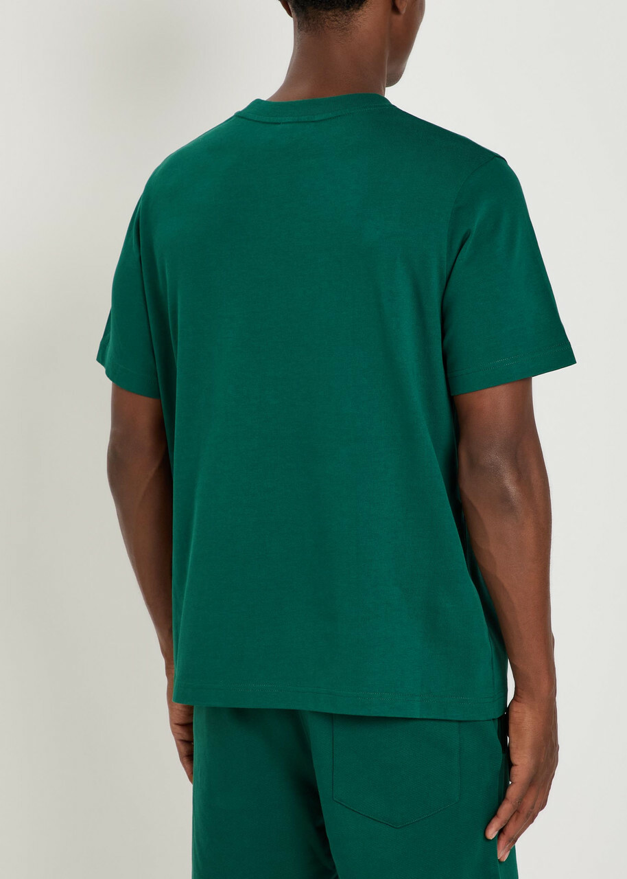 Casablanca Logo-print Cotton T-shirt Green