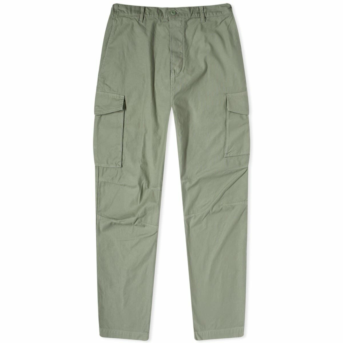 Tie-Waist Tapered Trousers - Iceberg Green