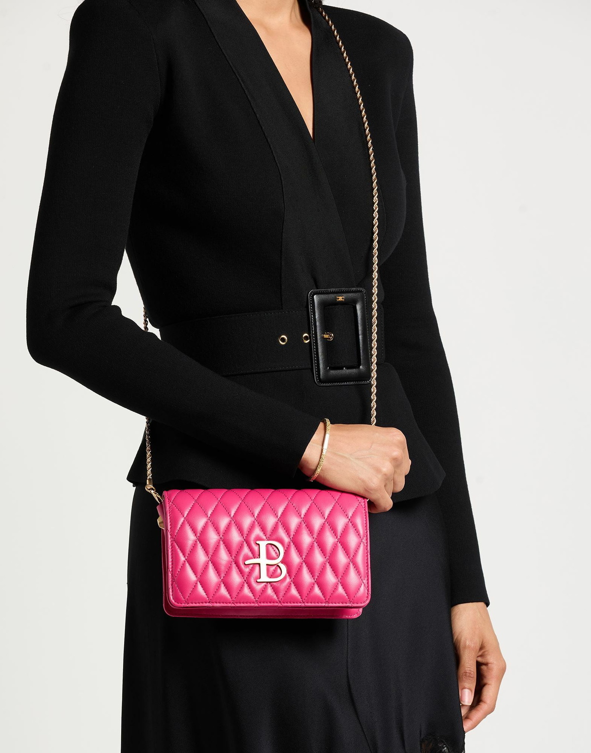 Ballantyne Womens Cross-body bag Fuchsia