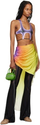 FAL-ASH Purple Cutout Tank Top
