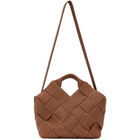 Loewe Tan Woven Basket Tote