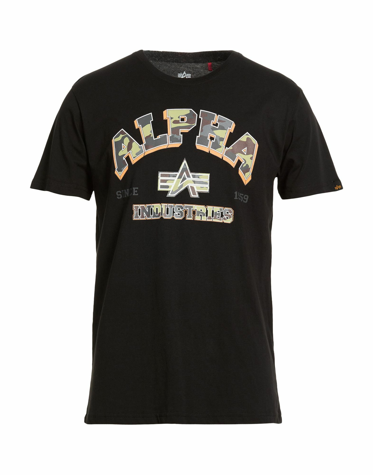 Alpha Industries Mens T-shirt in Black